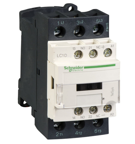 LC1-D12P7 25A 230VAC 5,5kW 400V 3P 1NO+1NC Telemecanique контактор