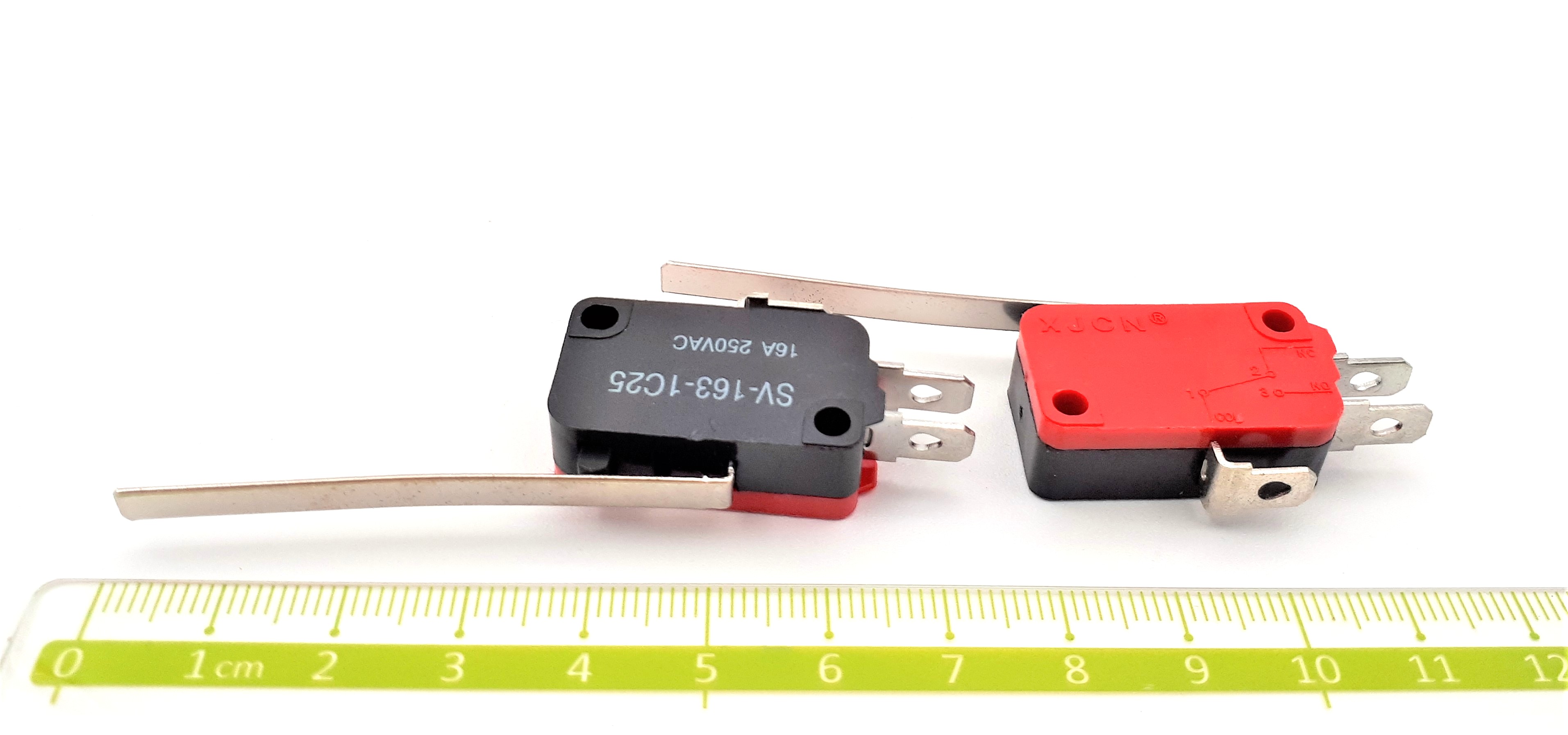 V-163-1C25 (KW7-03) 16A 125V/250V 53mm Omron микропереключатель