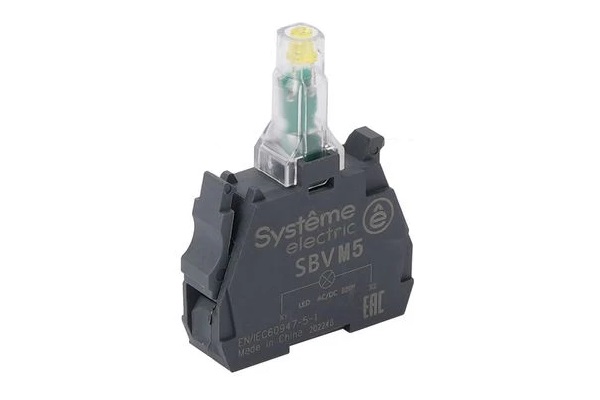 SBVB5 24V Systeme Electric (желтый) индикатор светосигнальный