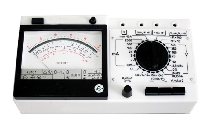 Ц43101 мультиметр аналоговый стрелочный