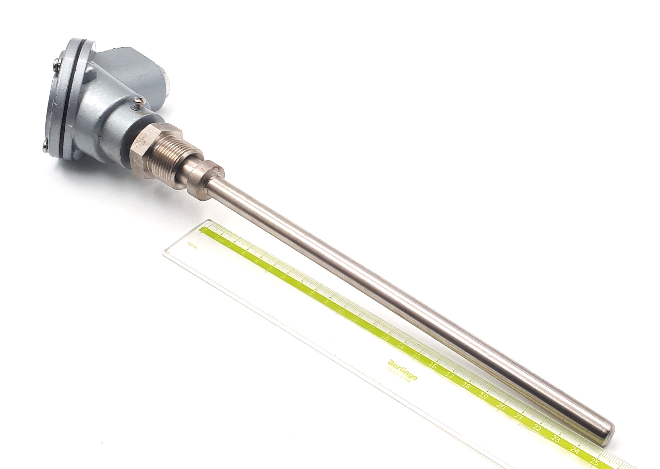 Pt100 250/12mm 600°С G3/4R Resistance bulb Samil Sensor термометр сопротивления