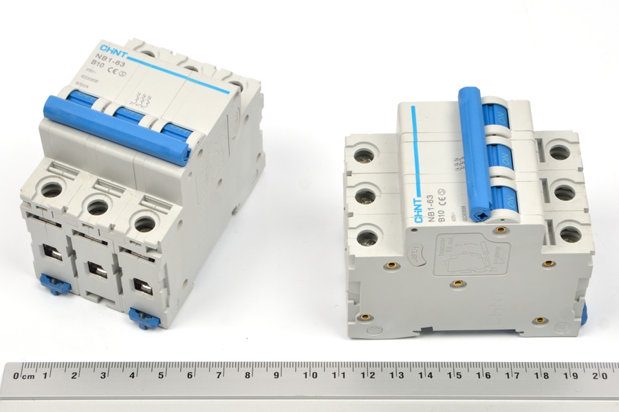 NB1-63 10A B 3P 6kA 400V 50/60Hz Chint выключатель автоматический