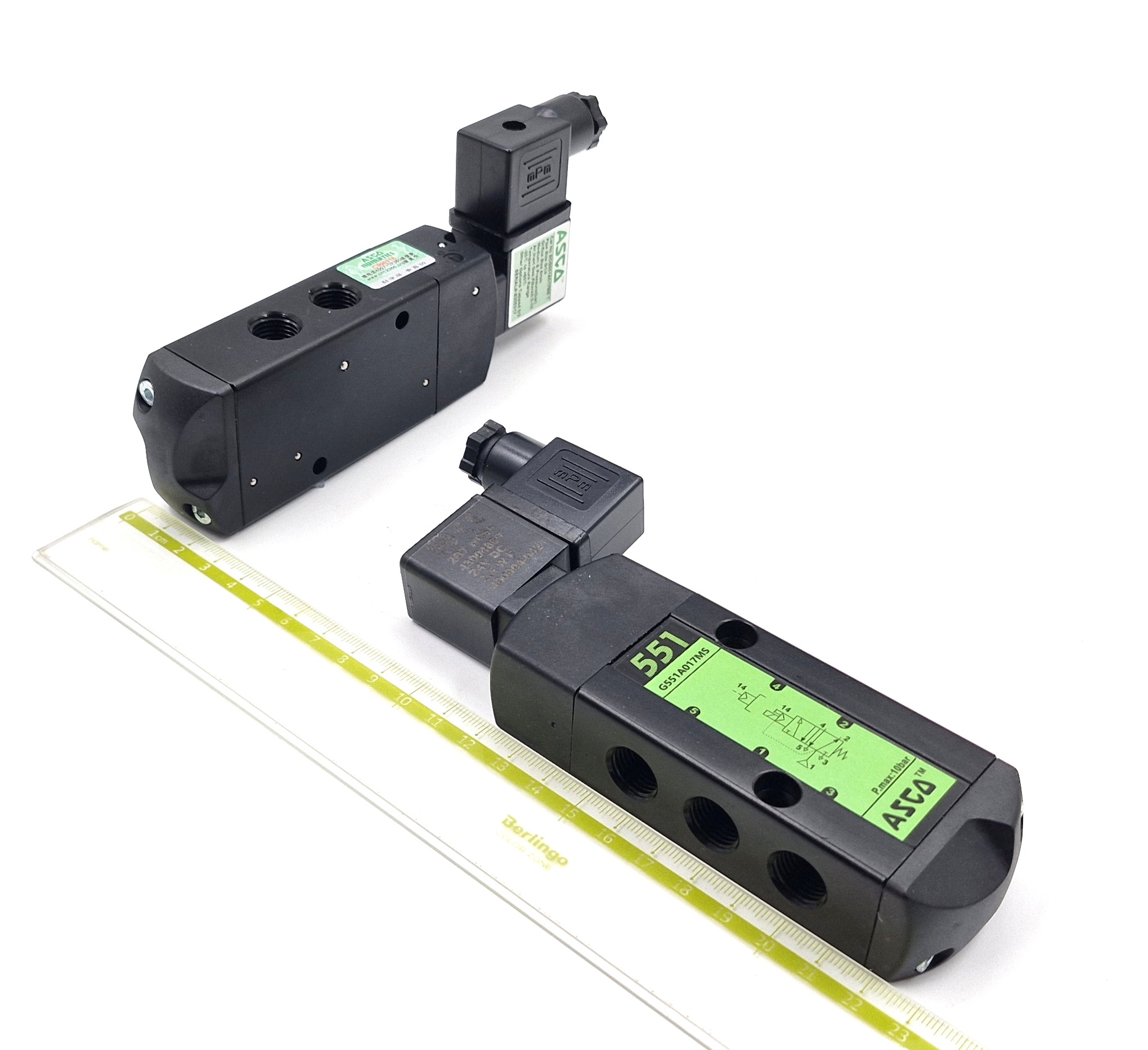 SCG551A017MS FG-D085 24VDC G1/4Rc ASCO пневмораспределитель