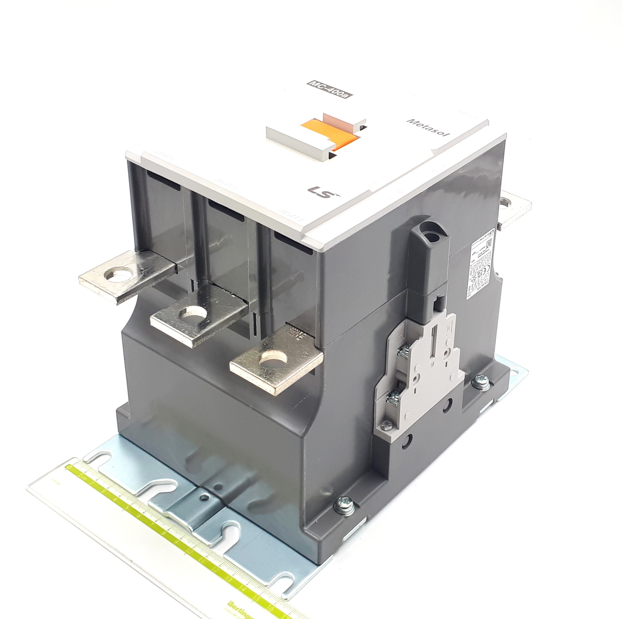 MC-400A 400A 100-240VAC/DC 200kW 440V 3P 2NO+2NC Metasol контактор