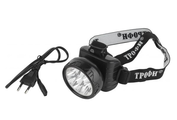 TG9 Трофи фонарь светодиодный налобный аккумуляторный