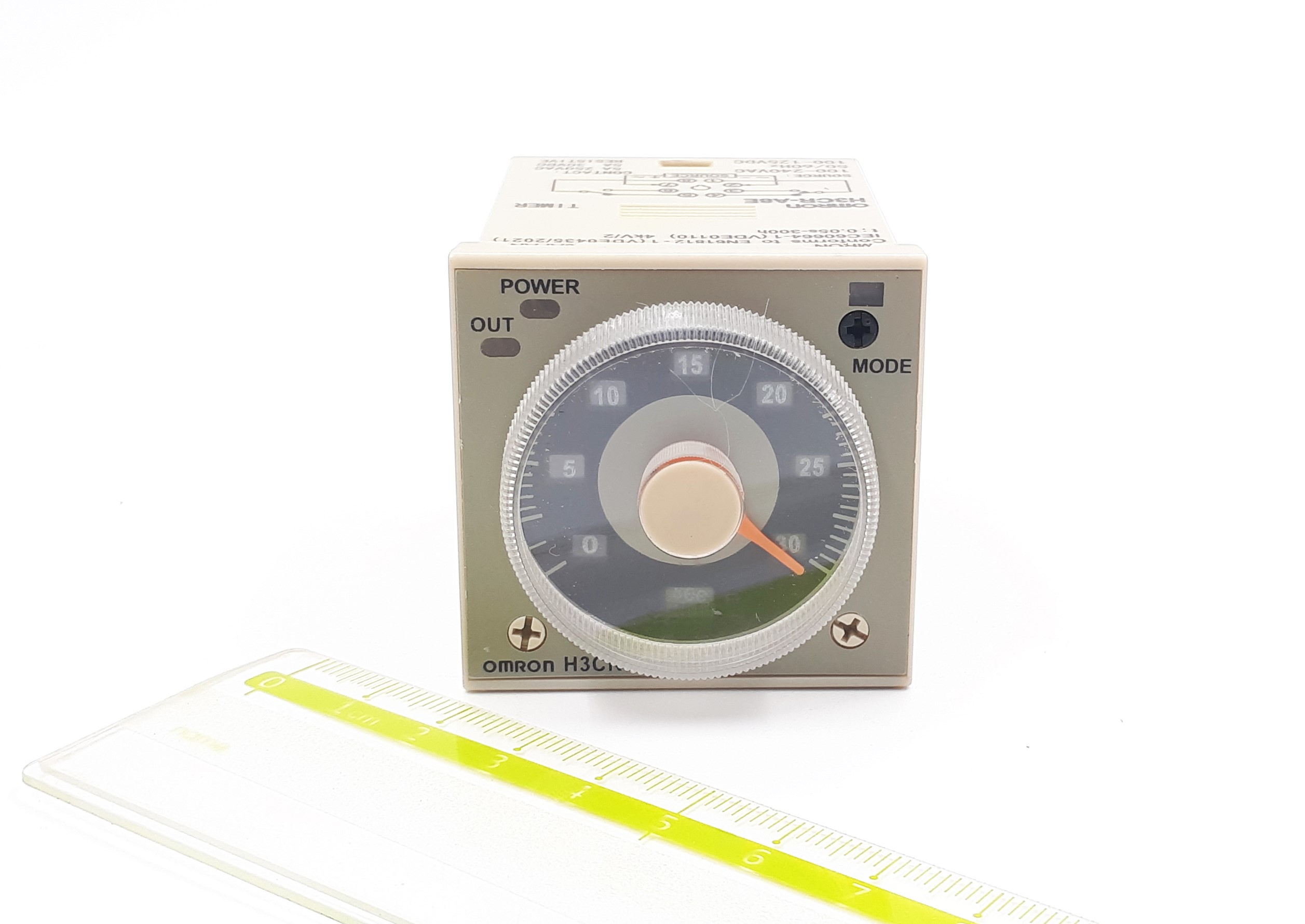 H3CR-A8E 0,05s-300h 100-240VAC/100-125VDC Omron реле времени