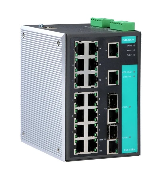 EDS-518A Moxa управляемый коммутатор