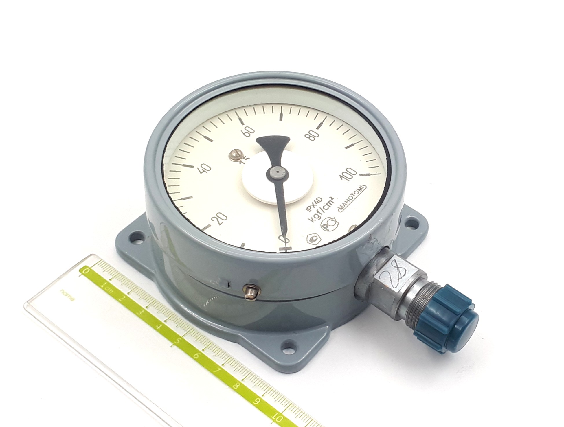 МТПСд-100 ОМ2 0-100kg/cm2 M20x1,5R Ф Манотомь манометр судовой