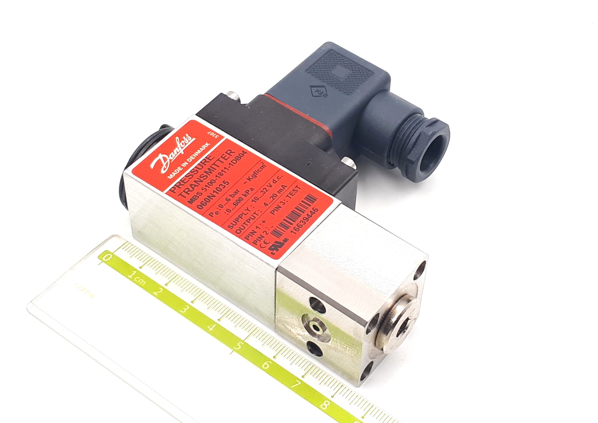 MBS5100-1811-1DB04 060N1035 0-6bar 4-20mA 10-32VDC G1/4Rc Danfoss преобразователь давления 