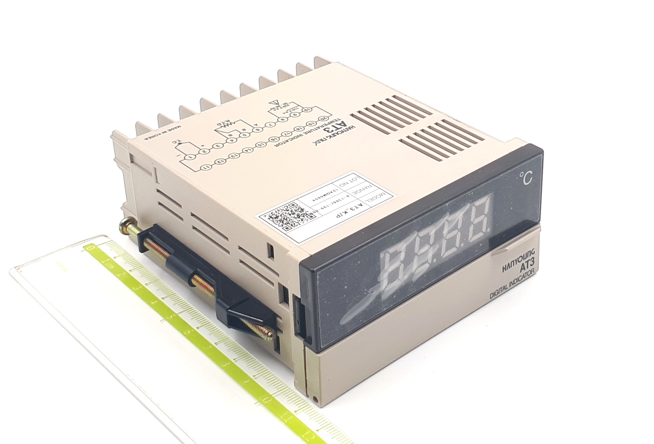AT3_K/P K(XA) / Pt100 0-1300/-199+640°С 110-220VAC 50/60Hz Hanyoung Nux контроллер температурный 