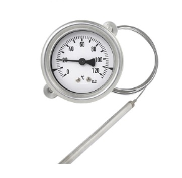 TD100±20 -20-0+20°С Ø100 120/8mm 12m Tempress термометр манометрический