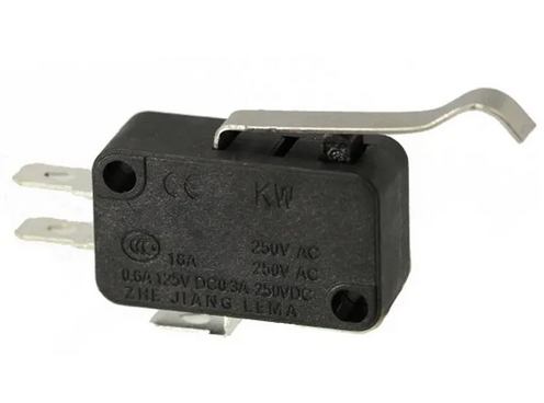 KW7-5 16A 125/250VAC Lema Electrics (шток нажимной) микропереключатель