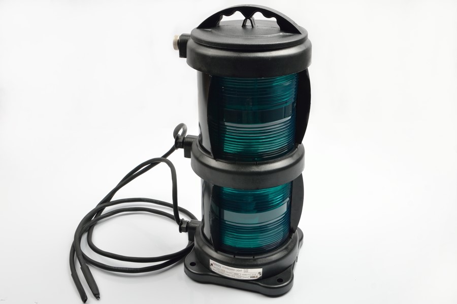 CXH1-101P 112,5° 2х65W P28s зеленый фонарь сигнально-отличительный правого борта зеленый