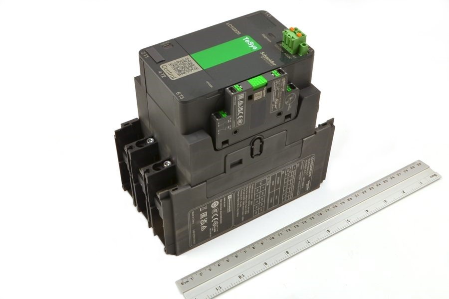 LC1G225KUEN 225A 100-250VAC-DC 150kW 3P 1NO+1NC Schneider Electric контактор