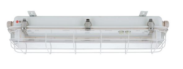 FPC22-2GE 2х18W 110VAC G13 IP56 (решетка) АМЭО светильник люминесцентный аварийный