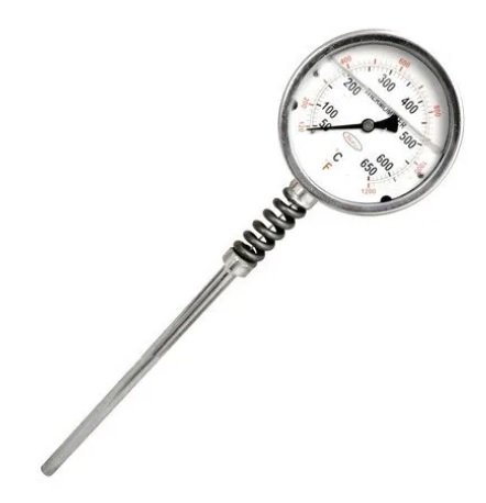TGP100-650G 0-650°С Ø100 200/12mm G1/2R термометр виброустойчивый