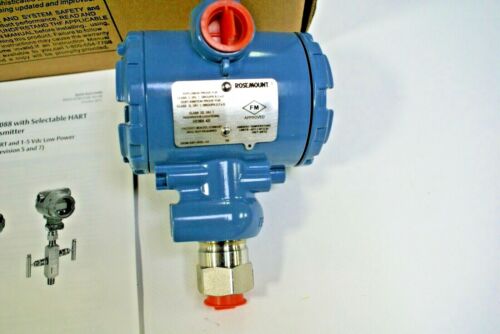 Rosemount 2088 with selectable HART pressure transmitter