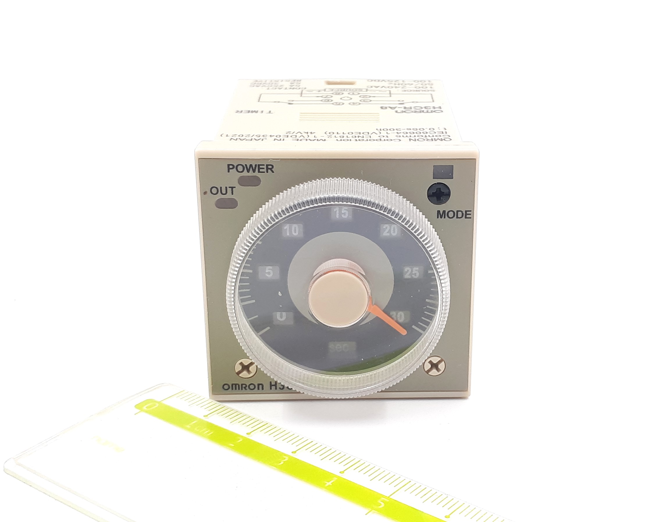 H3CR-A8 0,05s-300h 110-240VAC/100-125VDC Omron реле времени