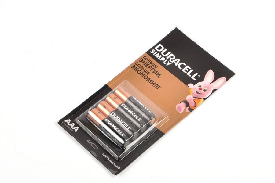 AAA 1,5V LR03 Duracell батарейка алкалиновая