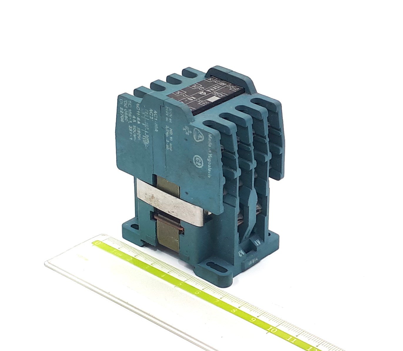 KO-44E 20A 220VAC 4kW 380V 4NO+4NC Iskra контактор