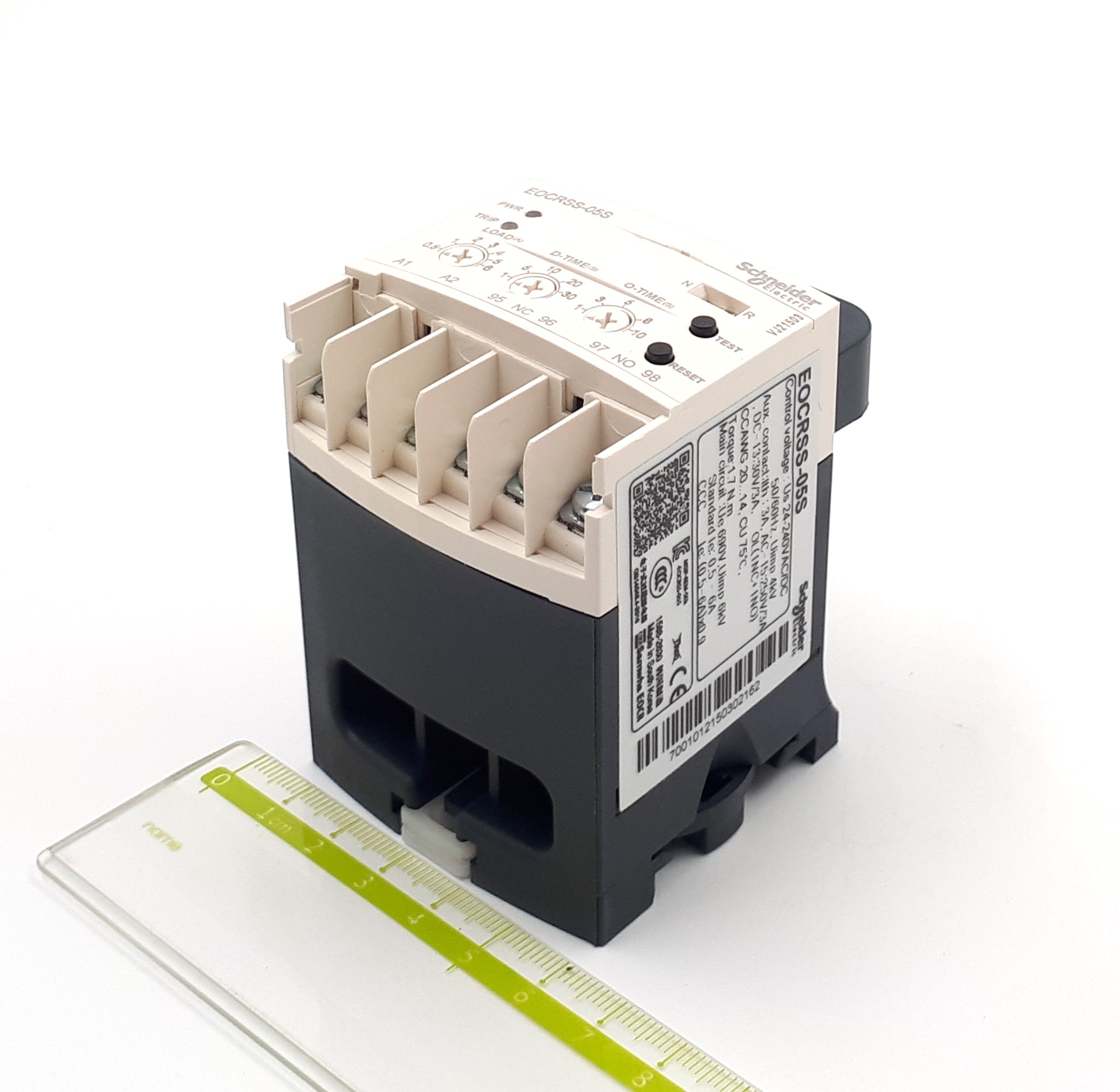 EOCR-SS-05S 0.5-6A/0.2-10s/0.2-30s 24-240VAC/DC 50/60Hz Schneider Electric реле тепловое