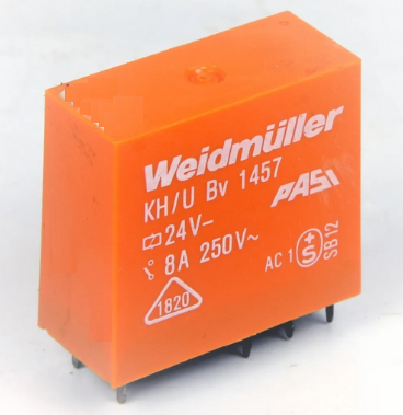 KH/U Bv 1457 24VDC 8A 250V 2NO+2NC Weidmuller реле промежуточное