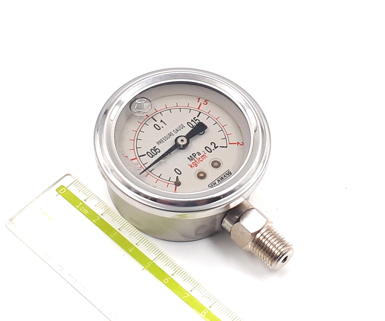 KSB5305 0-0,2MPa 60mm G1/4R Seh Kwang манометр виброустойчивый