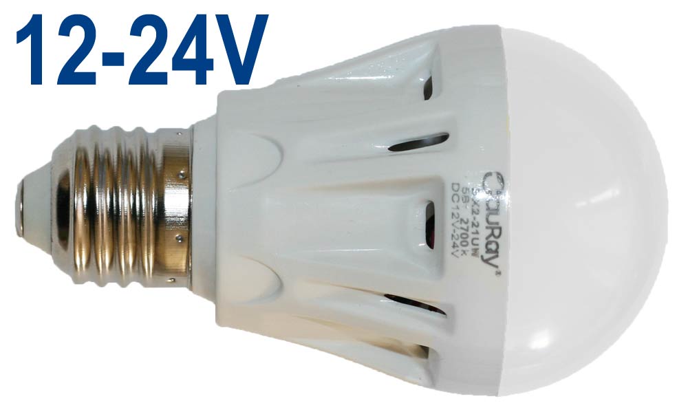 E27 5W 12-24V 2700K BX2-21UW TauRay лампа светодиодная
