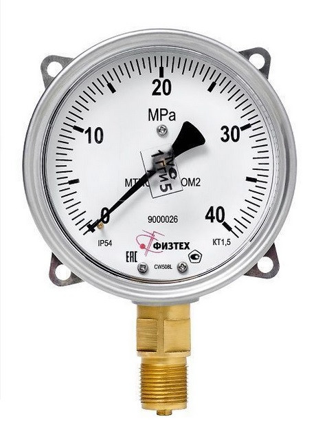 МВТПСф-100 ОМ2 -1-0-24kg/cm2 M20x1,5R Ф Физтех мановакуумметр судовой