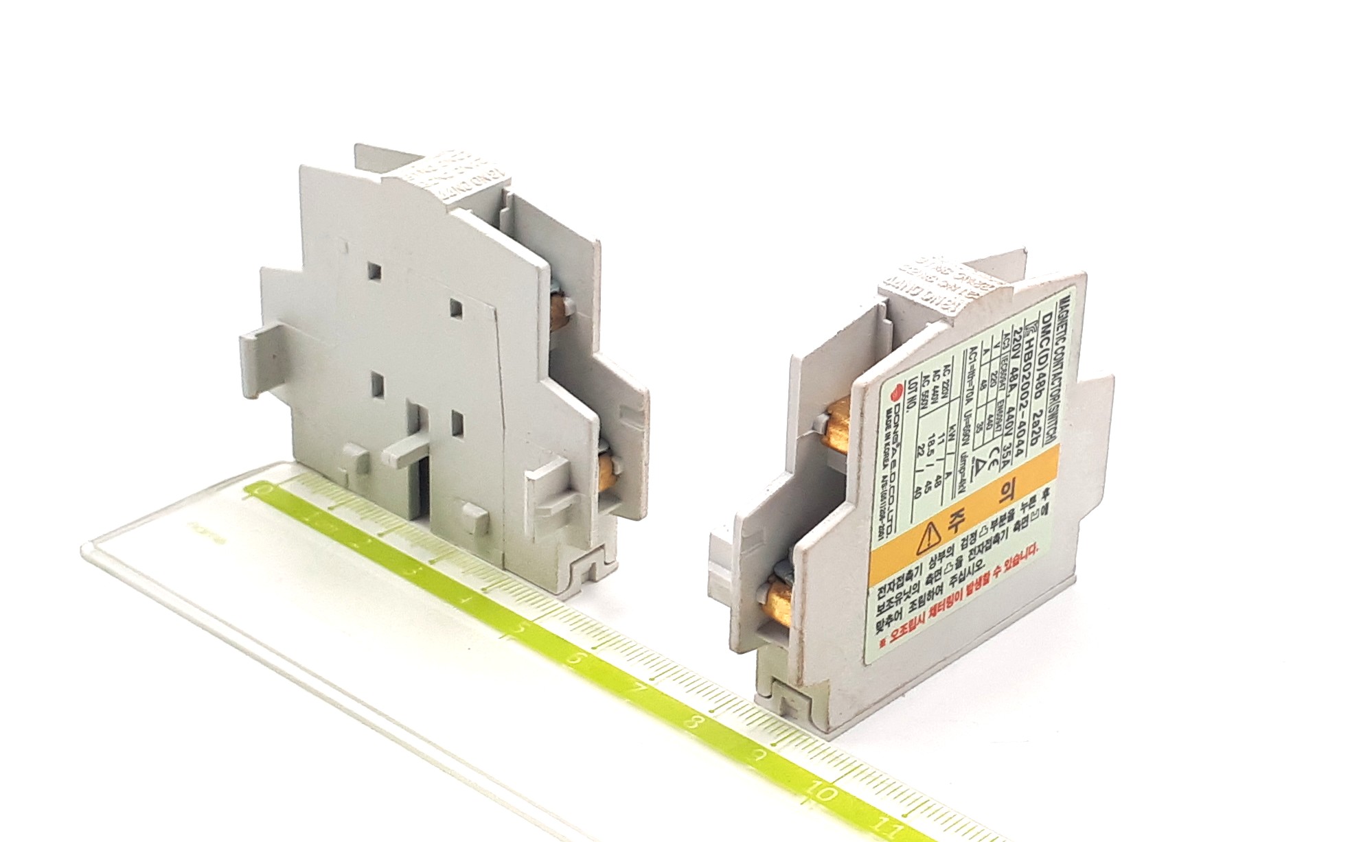DAU2Sb-23 1a1b (1NO+1NC) Dong-A блок-контакт дополнительный для DMC