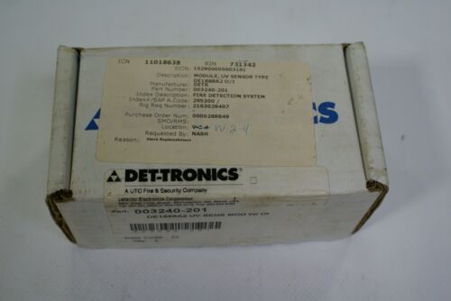 DET-TRONICS DE1888A2 UV SENSOR MODULE W/OI PN# 003240-201