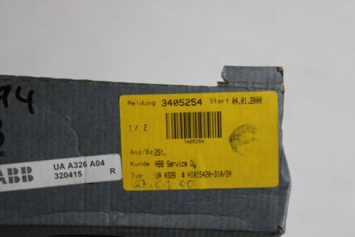 3405254 UA A326 A04 320415 R ABB