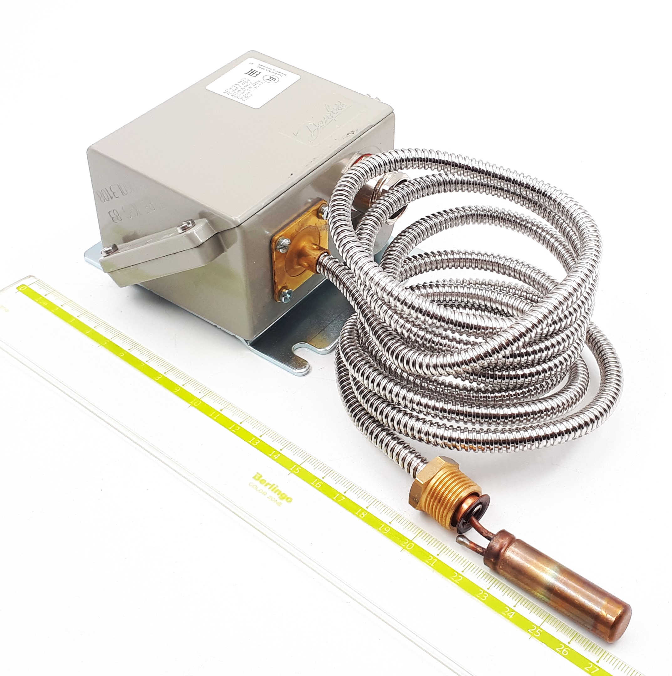 KPS83 060L310866 100-200°С diff.6,5-30°С 2m M18x1,5R Danfoss датчик реле температуры