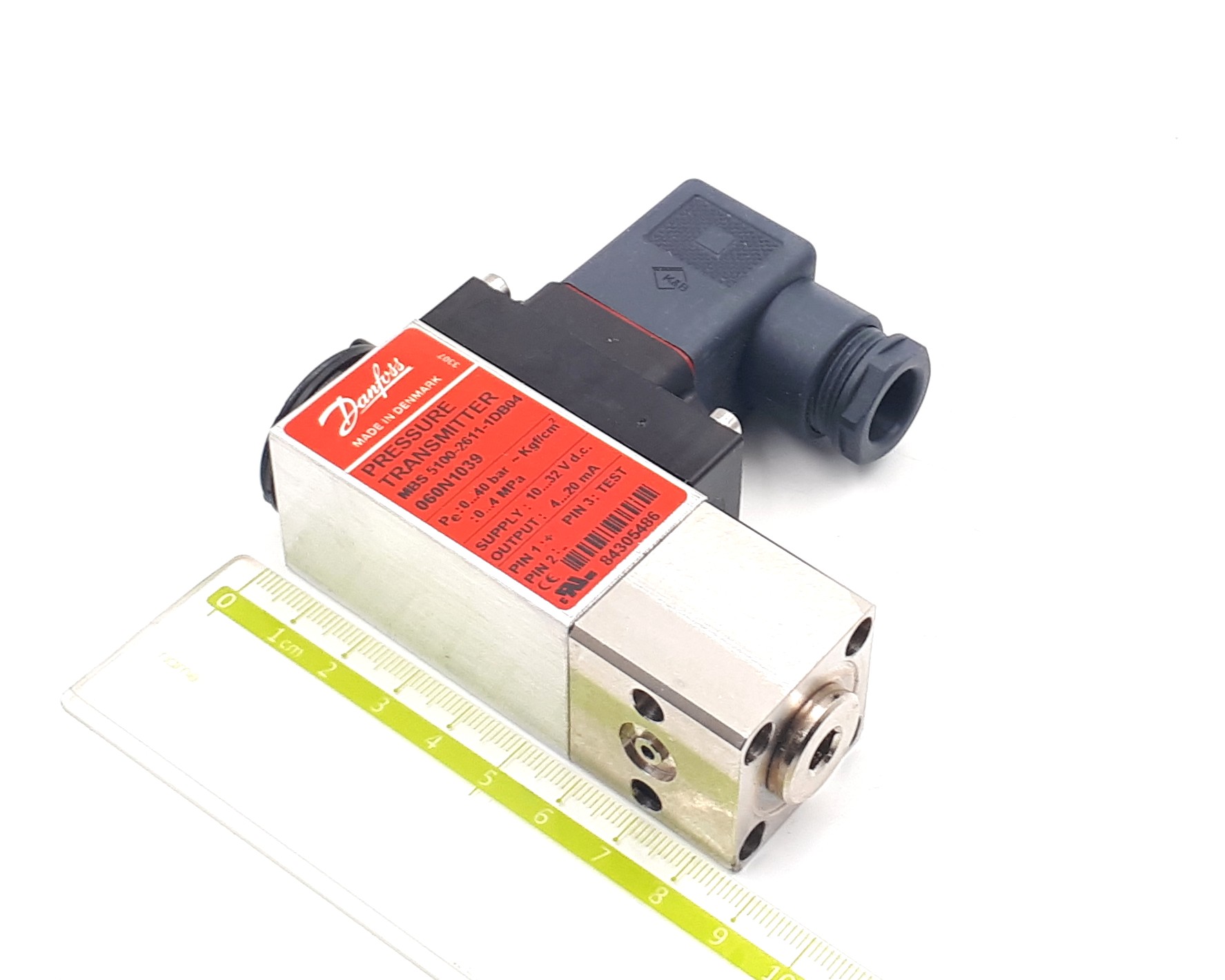 MBS5100-2611-1DB04 060N1039 0-40bar 4-20mA 10-32VDC G1/4Rc Danfoss преобразователь давления 