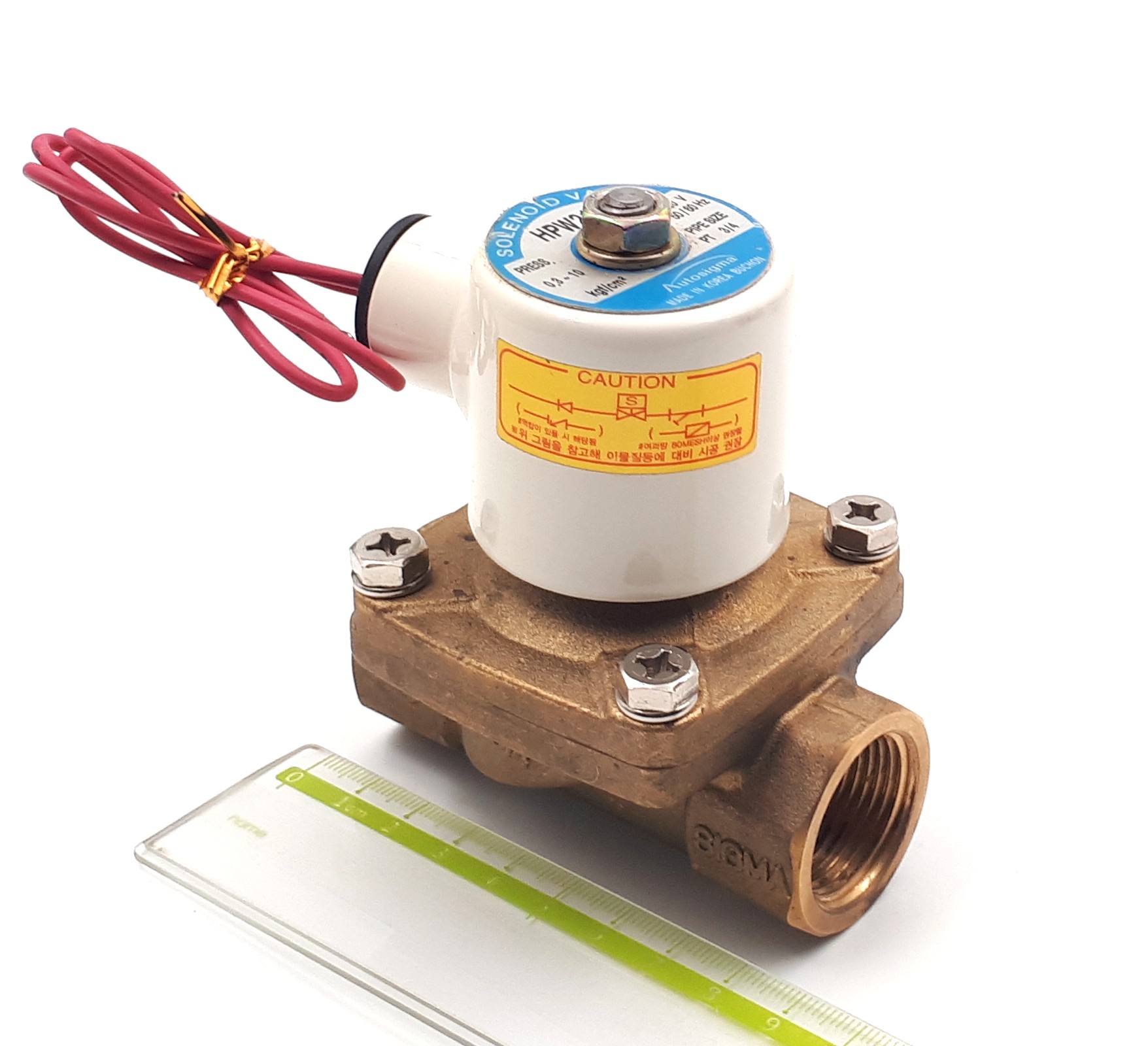 HPW2150 220VAC 50/60Hz G3/4Rc NC Autosigma клапан электромагнитный