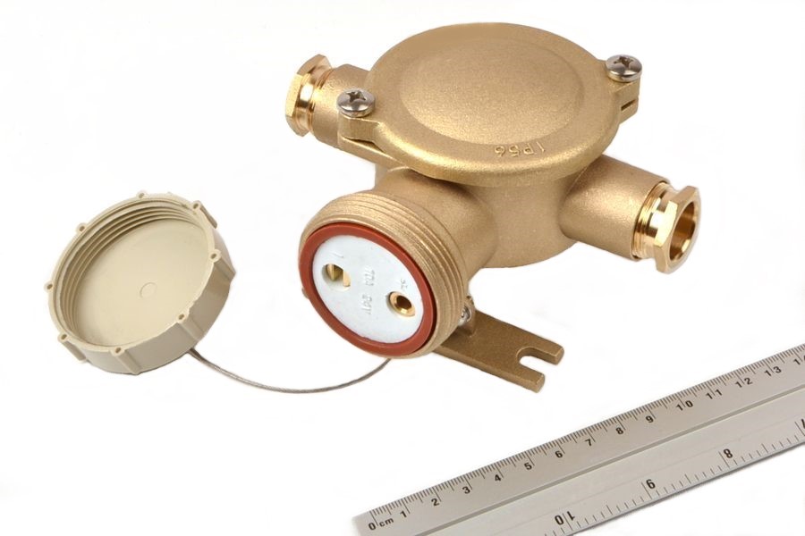 JB211-1 2P 10A/16A 24V IP56 АМЭО розетка судовая