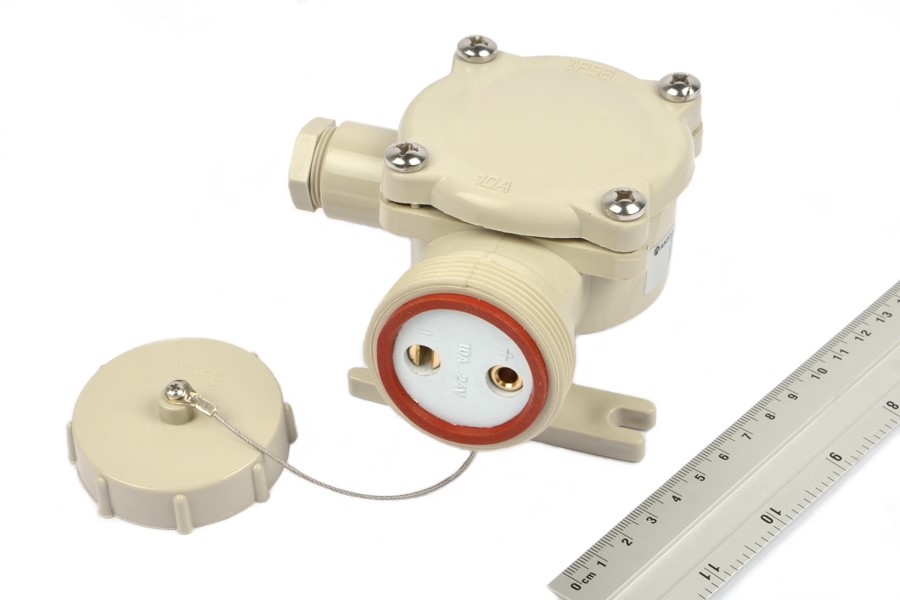 JN101-1 2P 10A/16A 24V IP56 АМЭО розетка судовая