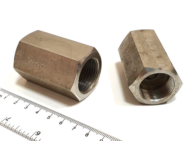 234-03 (AT55-D10-M27x2Rc-M22x1,5Rc) адаптер/переходник