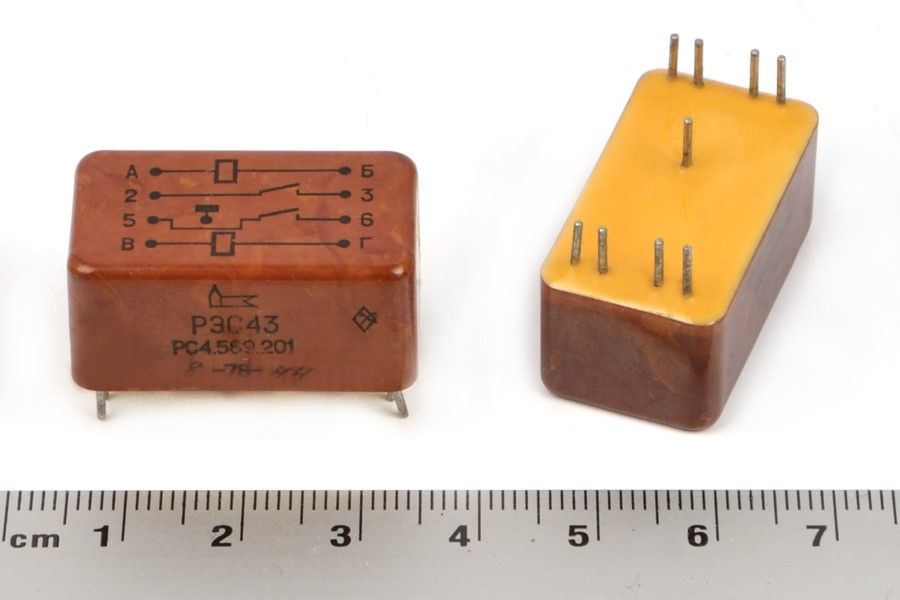 РЭС43 РС4.569.201 реле герконовое