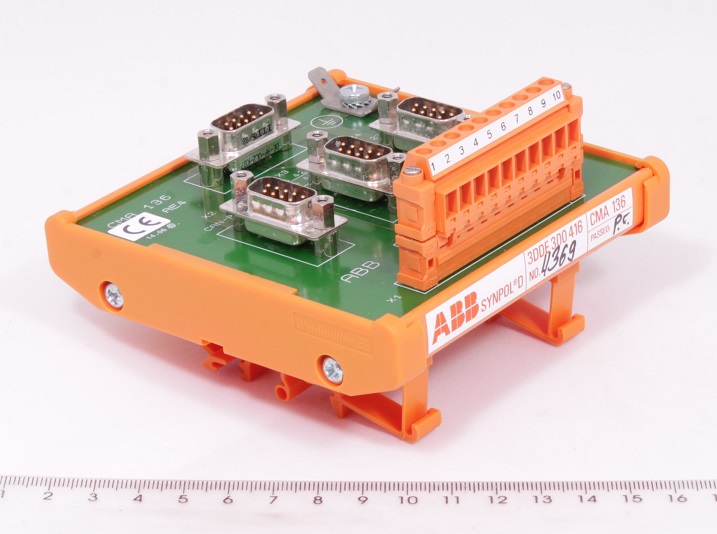 CMA136 Synpol-D ABB плата терминальная коммуникационных интерфейсов