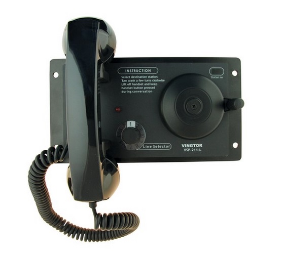 VSP-211-L 1020600931 IP44 Zenitel Norway аппарат телефонный судовой