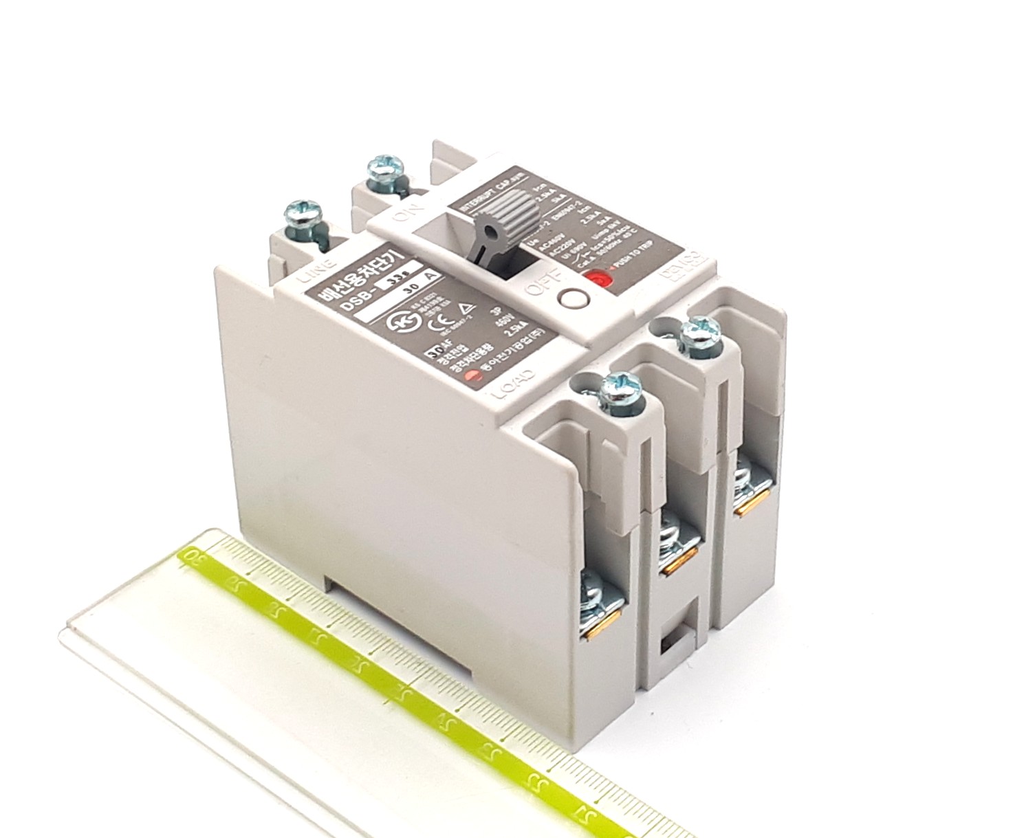 DB33S 30A 3P 2,5kA 460V 50/60Hz Dong-A выключатель автоматический