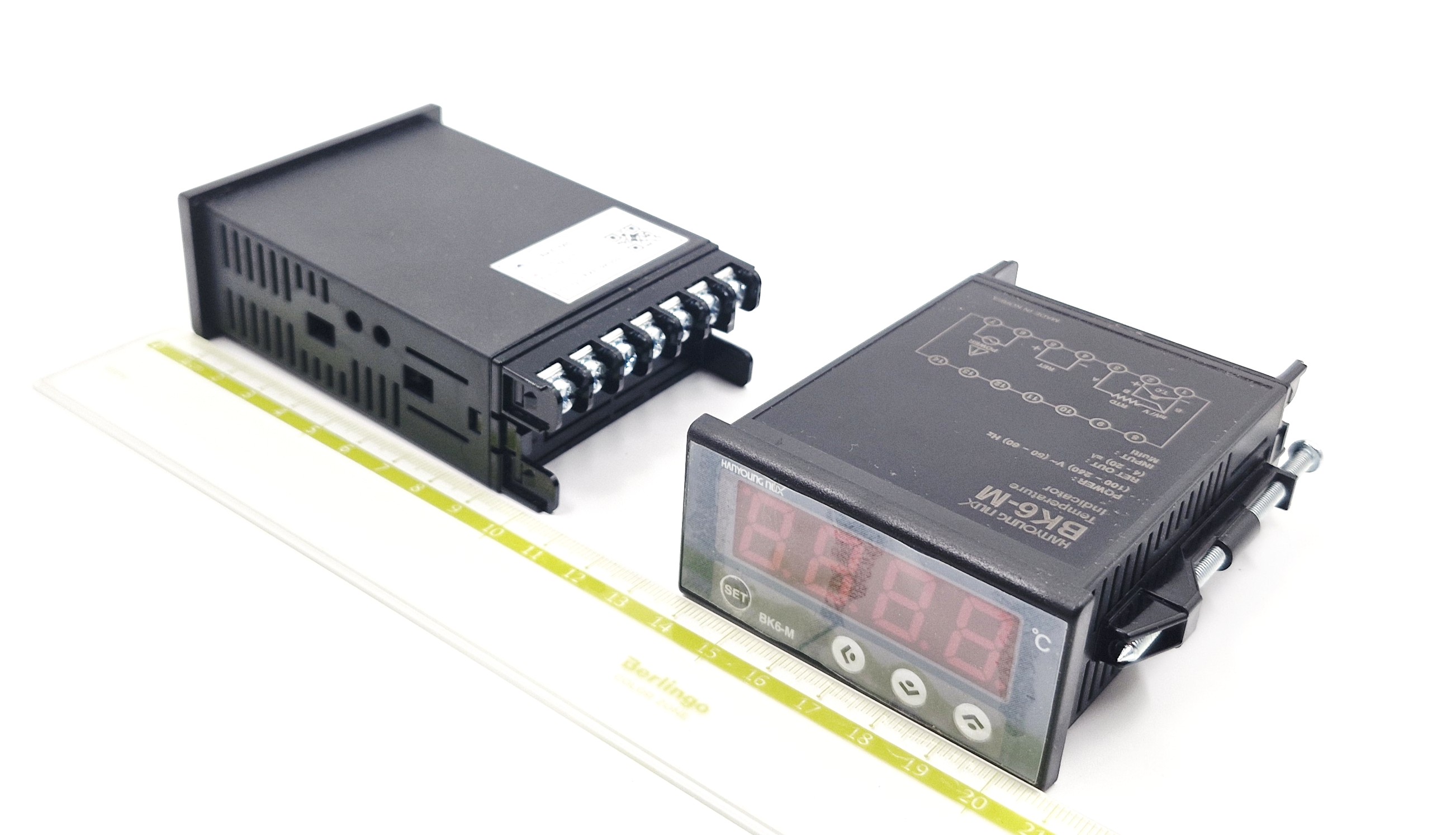 BK6-M0 PT100/Typ K/4-20mA -199+2300°С 100-240VAC 50/60Hz Hanyoung Nux контроллер температурный 