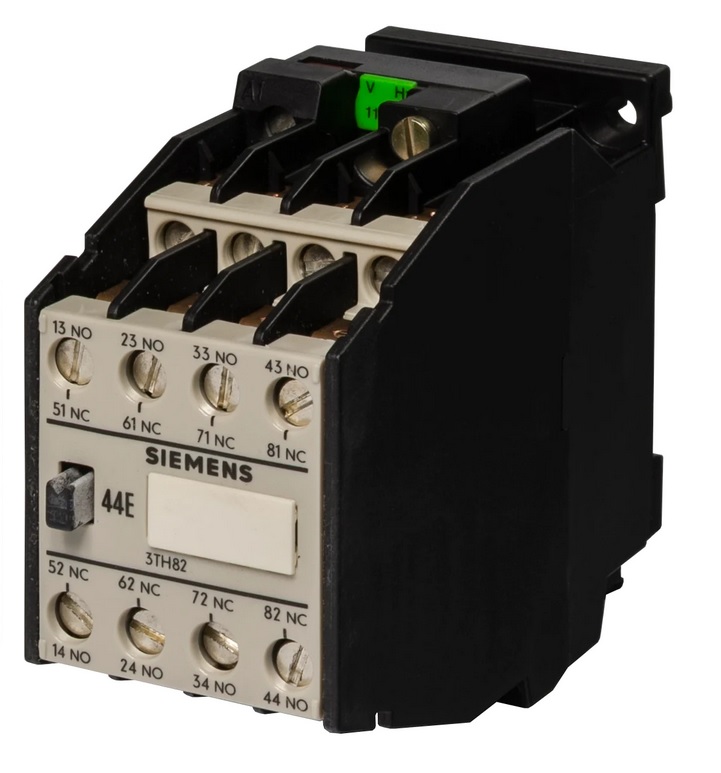 3TH8244-0X 16A 220VAC 380V 4NO+4NC Siemens контактор