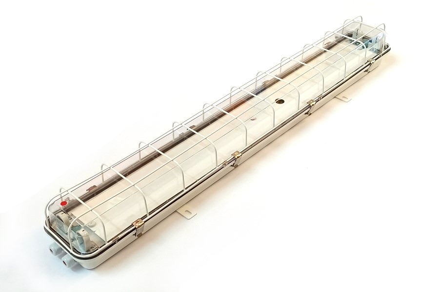 FPC42-2GE 2х36W 230VAC G13 IP56 (решетка) АМЭО светильник люминесцентный аварийный