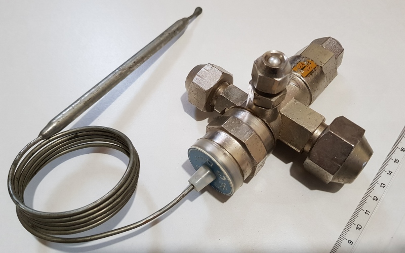 641.02 Mertik вентиль терморегулирующий