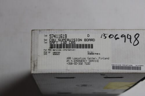 57411619 CBU SUPERVISION BOARD SAFT 132 CBS ABB