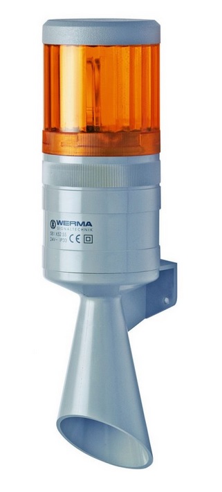 580 X52 55 24VDC IP33 Werma Signaltechnik сигнализатор светозвуковой