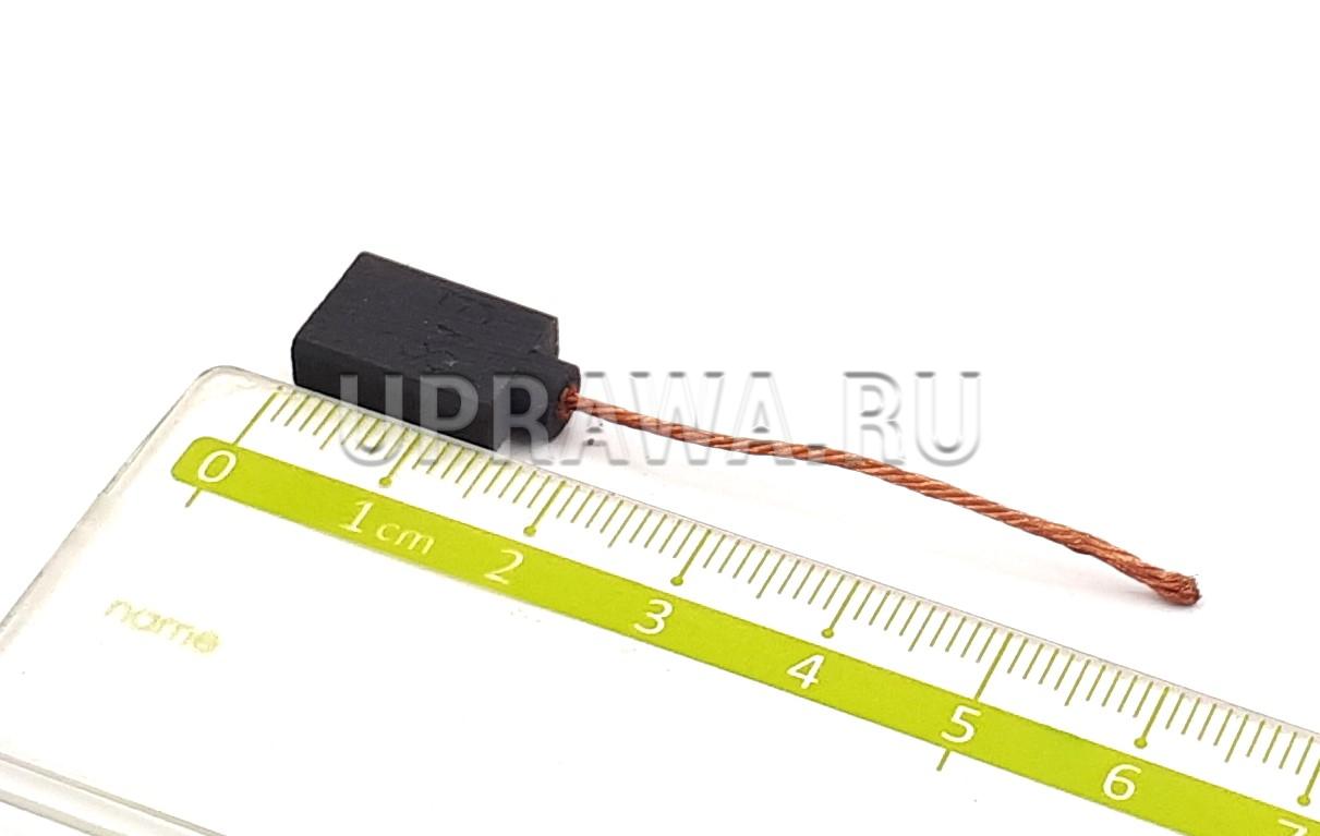 ЭГ-8(Е18) 5х10х14/17 К14-1 щетка электрографитная - ГК 