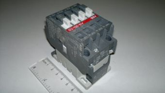A9-30-10 25A 220VAC 4kW 400V 3P 1NO 1SBL141001R8010 ABB контактор